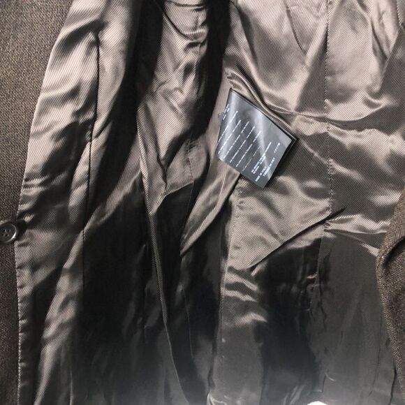 Prada 90’s vintage blazer brown jacket size 46 / US Size 12 - Picture 9 of 16